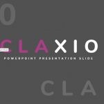 Download Powerpoint Template Claxio - Magenta Domination