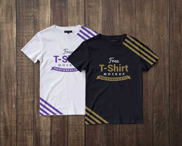 Download Fit Half Sleeves T-shirt Mockup PSD