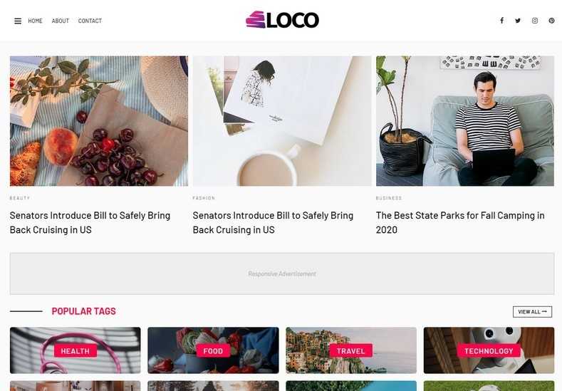 Download Loco Blogger Template