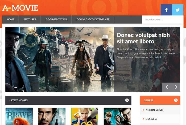 Download S Movie Blogger Template