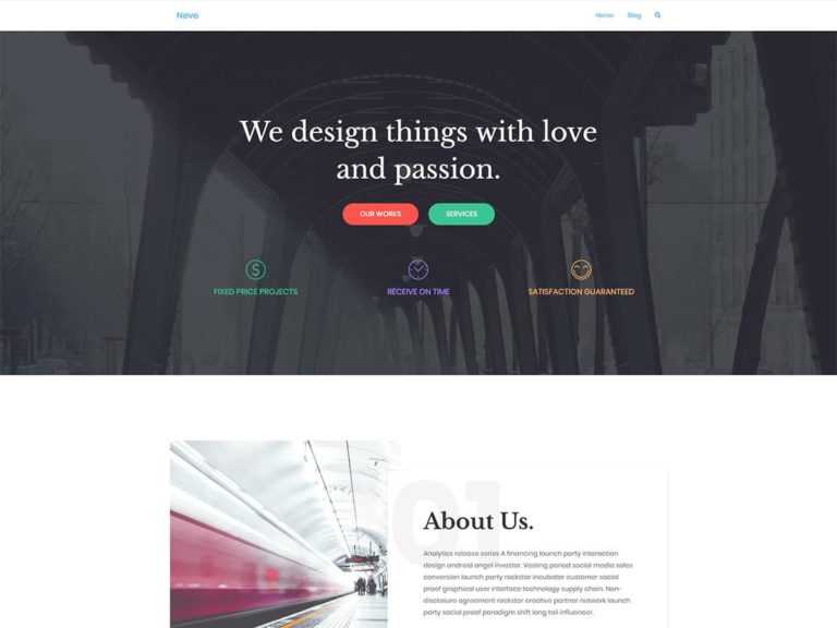 Download Neve WordPress