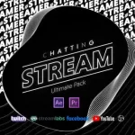 Download VIDEOHIVE STREAM CHATTING PACK - Projeto para After Effects