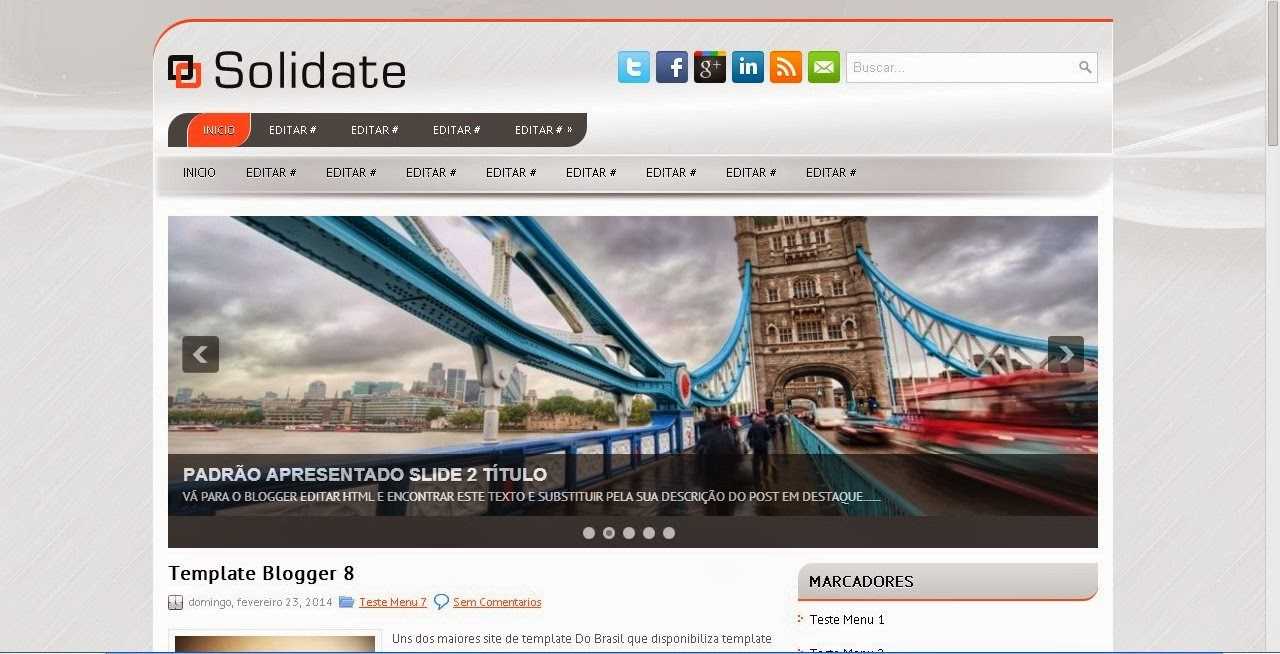 Download Template para todos tipos de blog WordPress Templates