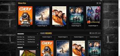 Download Template para blog de filmes e series #01052