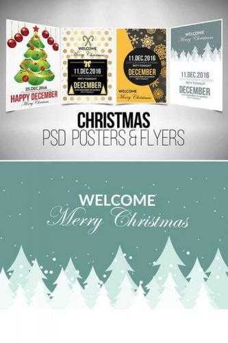 Download 4 Folheto de natal – In Adobe Photoshop (PSD) (Flyer)