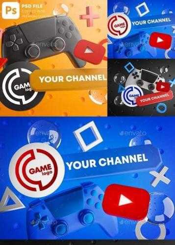 Download Logotipo do canal do YouTube para jogos