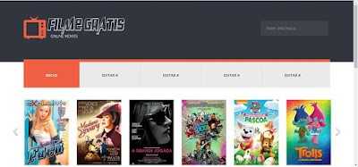 Download Blogger Template Filme