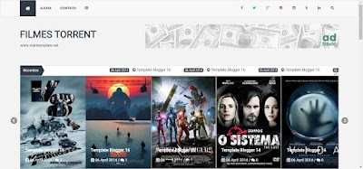 Download Template Blogger filmes Torrent 01018