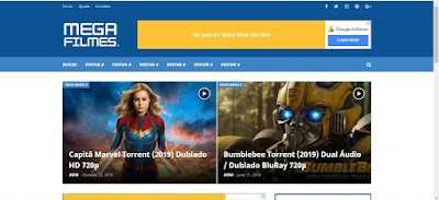 Download Mega Filmes Blogger Template