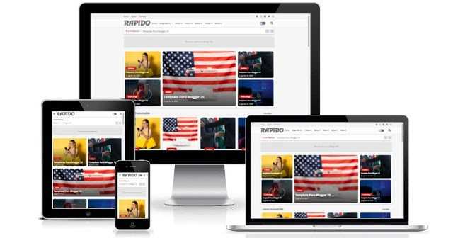 Download Rapido Blogger Template Para Blogger