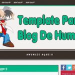Download Template Para Blog De Humor 2 colunas 00665 Blogger