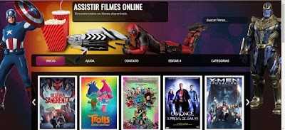 Download Blogger Template Filmes online Blogger