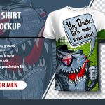 Download Template - Designs de camisetas - Mockup - 1131 (EPS) Illustration