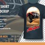 Download Template - Designs de camisetas - Mockup - 1144 (EPS) Illustration