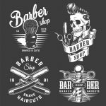 Download T-shirt design - T-shirt barbearia 04 (EPS) Illustration