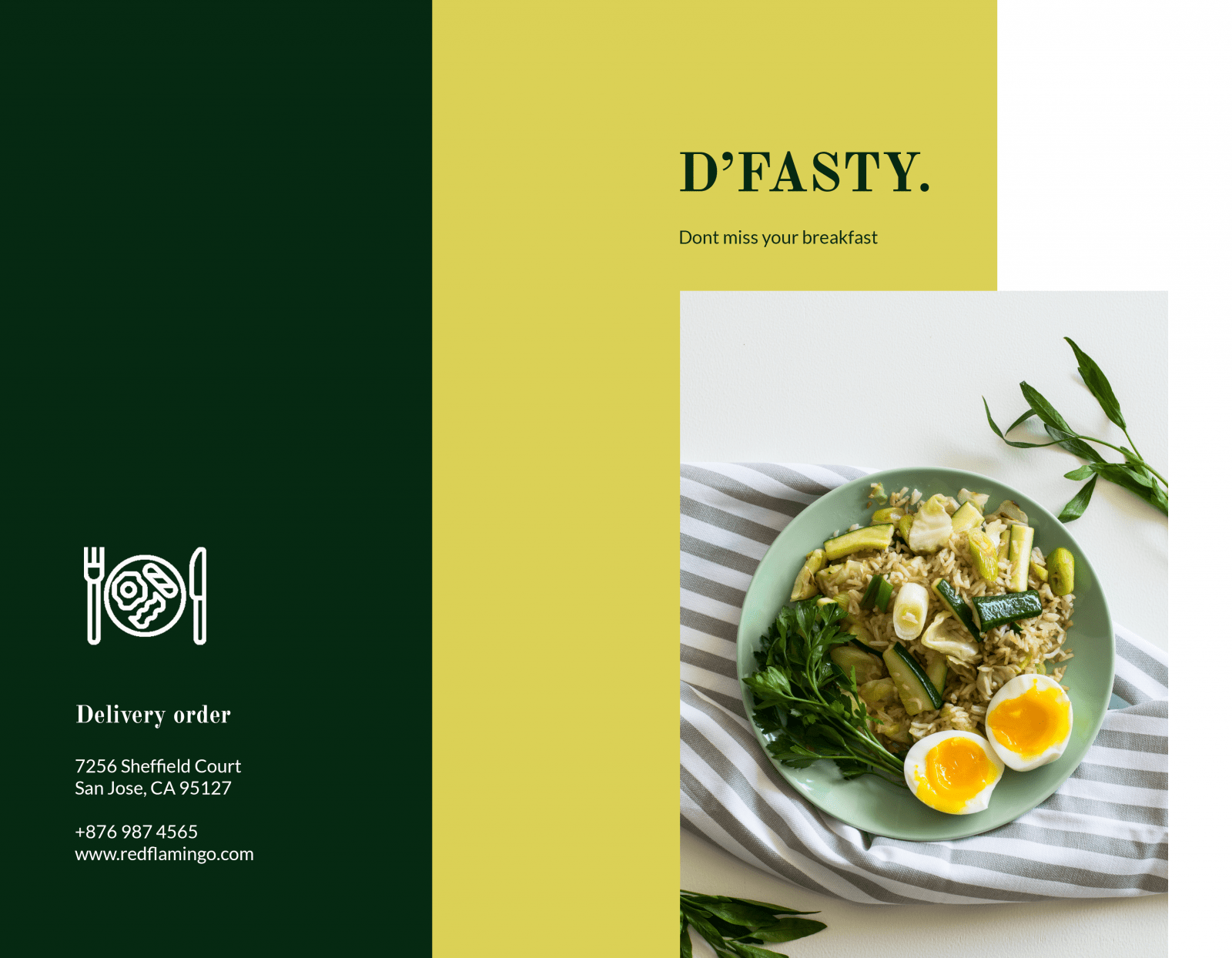 Download Template Menu de restaurante – Bifold Restaurante Menu 08 (PSD)