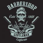 Barbershop professional tools hairstyle design label 2 (8)