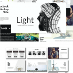 Download Lights PowerPoint Keynote Google Slides Templates - Powerpoint Template