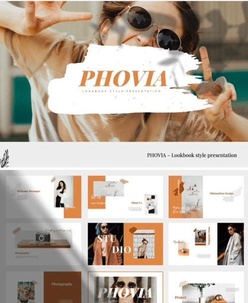 Download Phovia Lookbook Style Powerpoint – Powerpoint Template