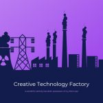 Download Manufactory Industry - Lavendergray Powerpoint Template
