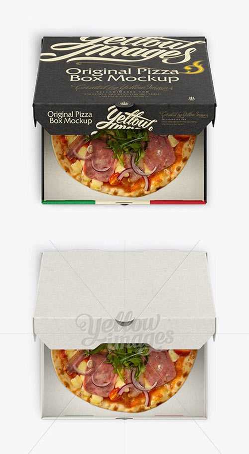 Download Mockup caixa de Pizza – Template