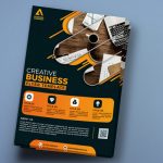 Download Flyer - Modelo de folheto de negócios criativo (PSD) (Flyer)