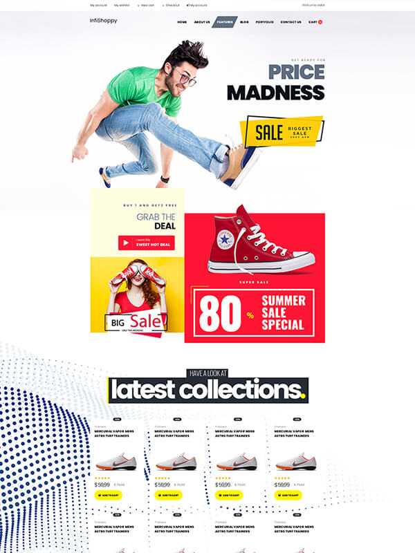 Download Theme Shoes Shop WordPress
