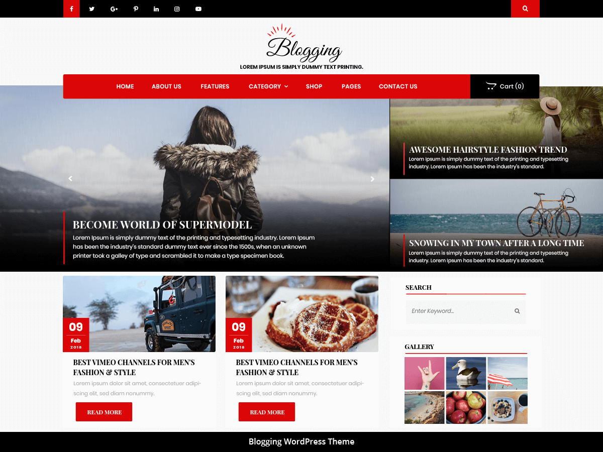Advance Blogging