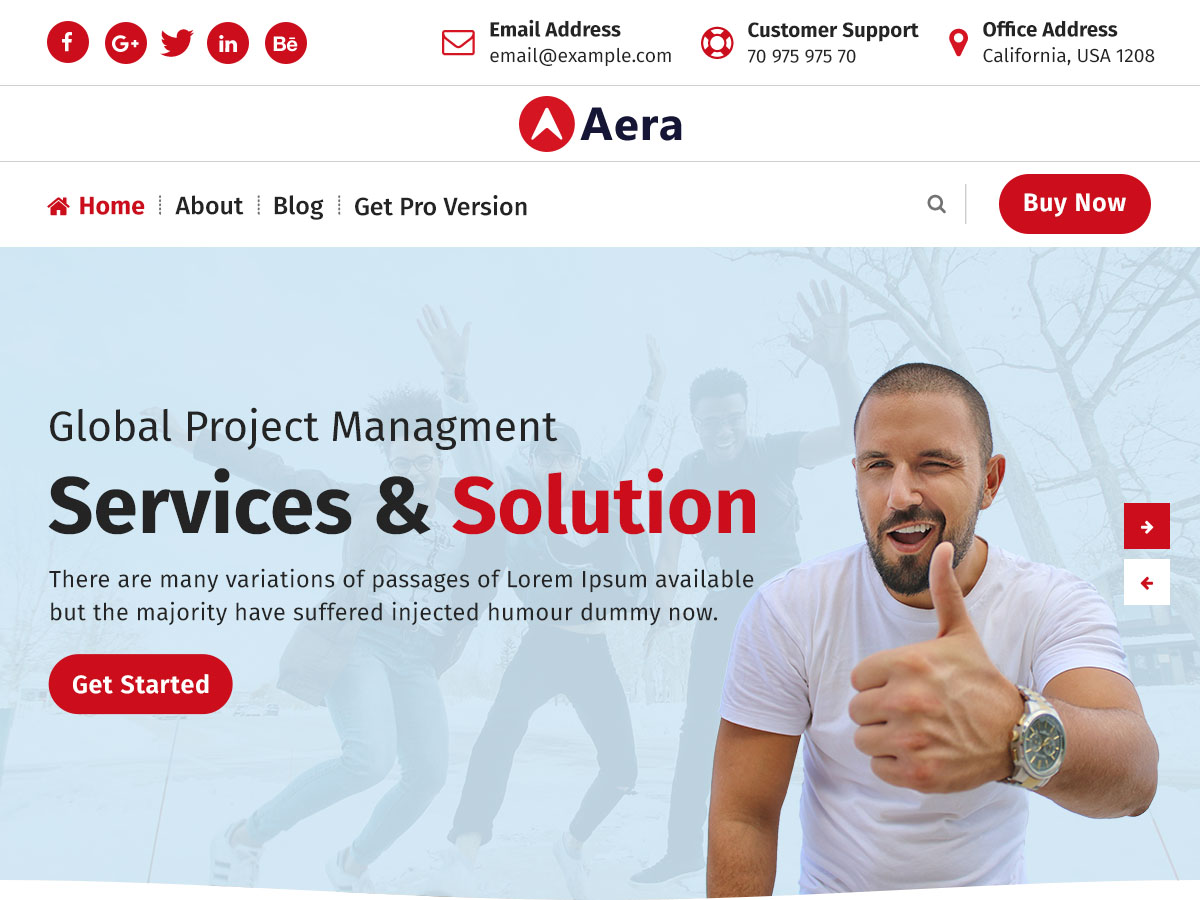 Aera - Tema WordPress Aera