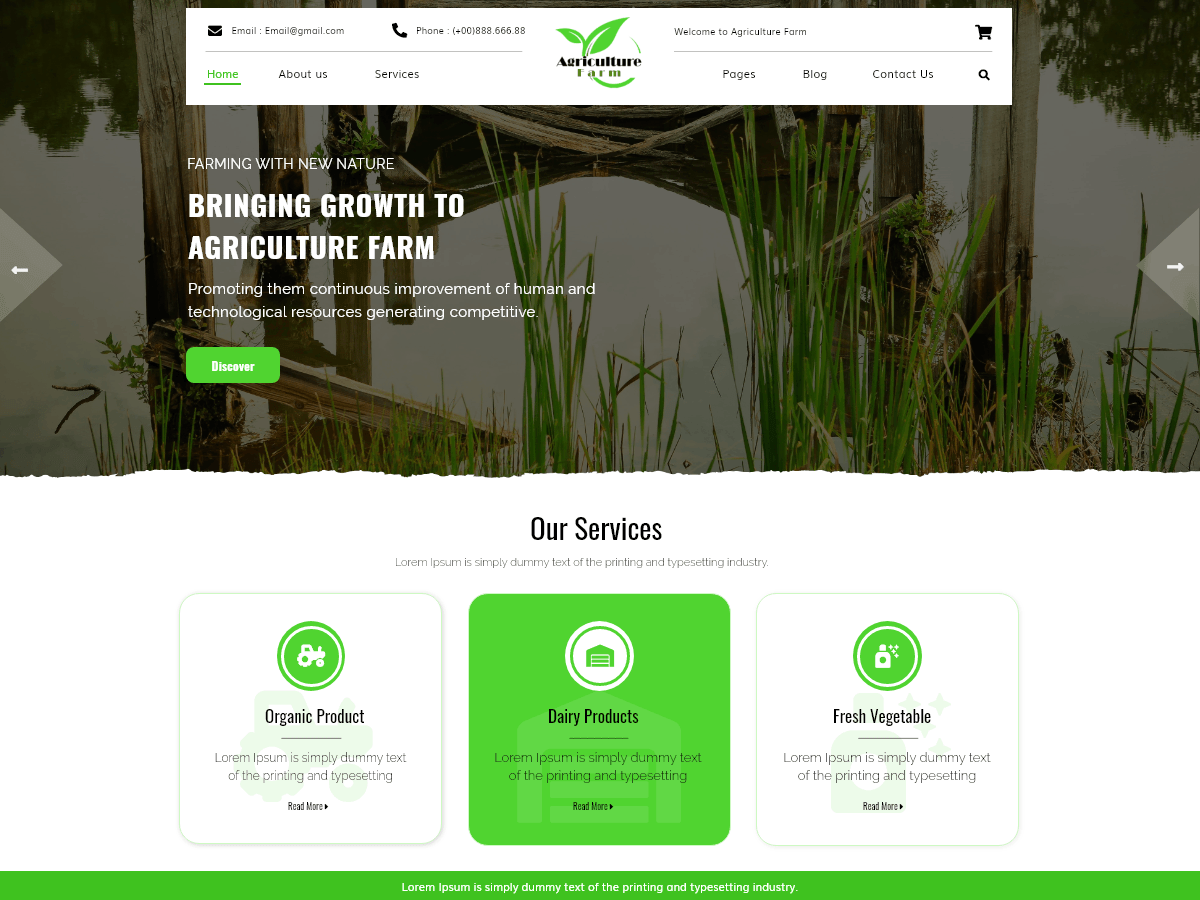 Agriculture Farm