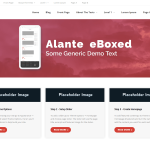 Alante eBoxed - Tema WordPress Alante eBoxed
