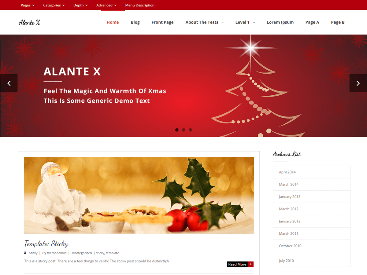 Alante X