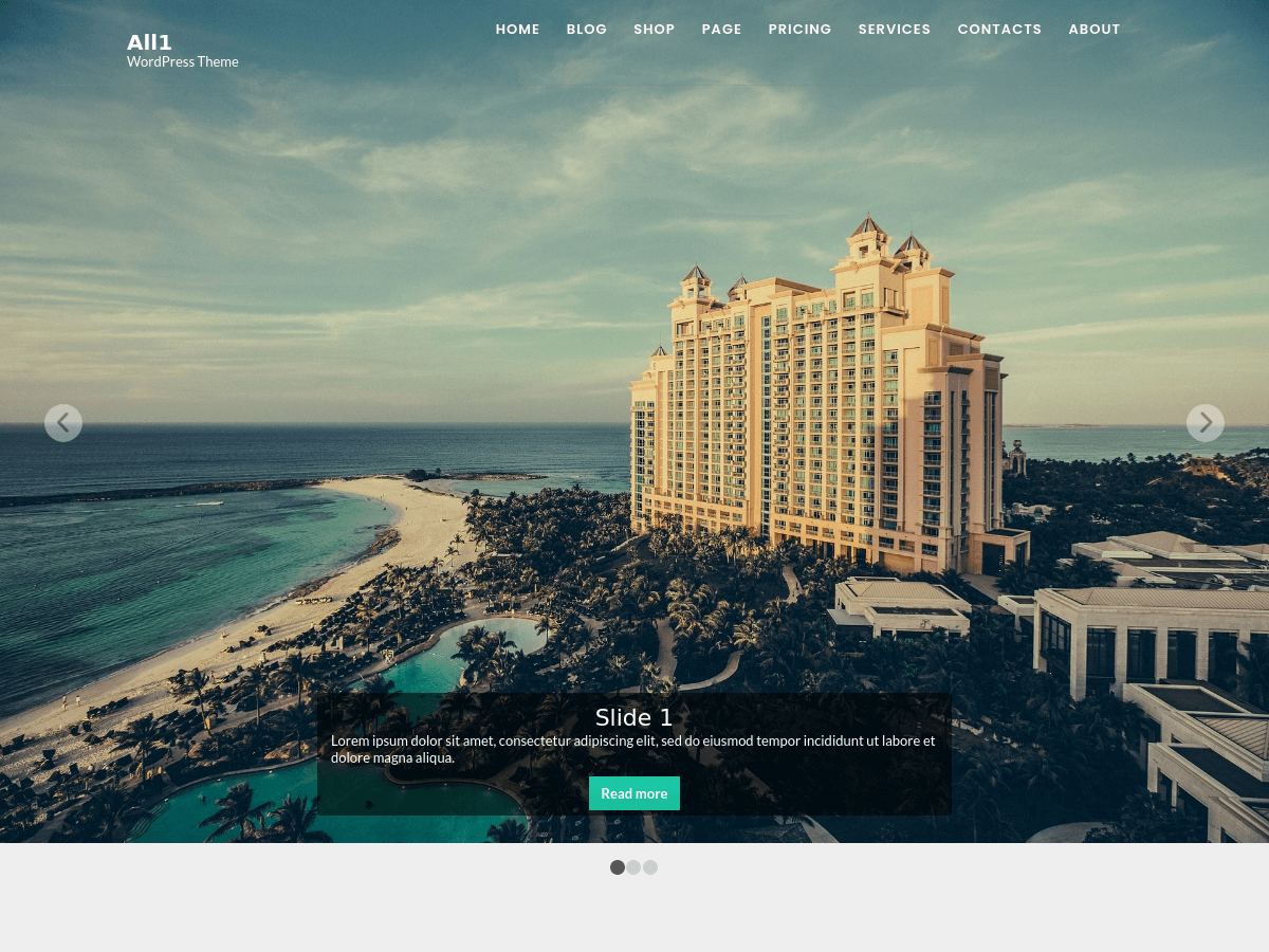 All1 - Tema WordPress All1
