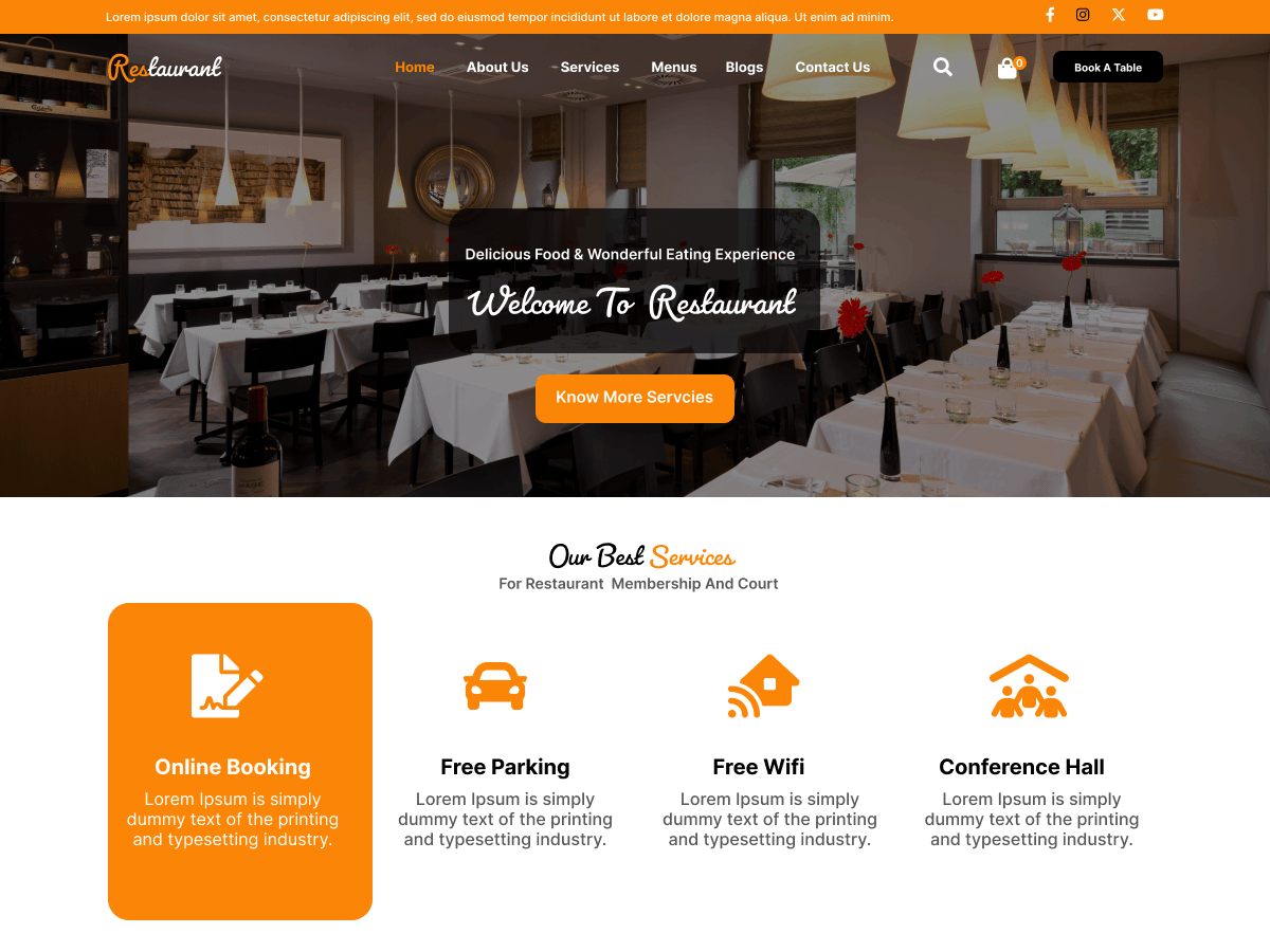 Alpha Brunch Cafe - Tema WordPress Alpha Brunch Cafe