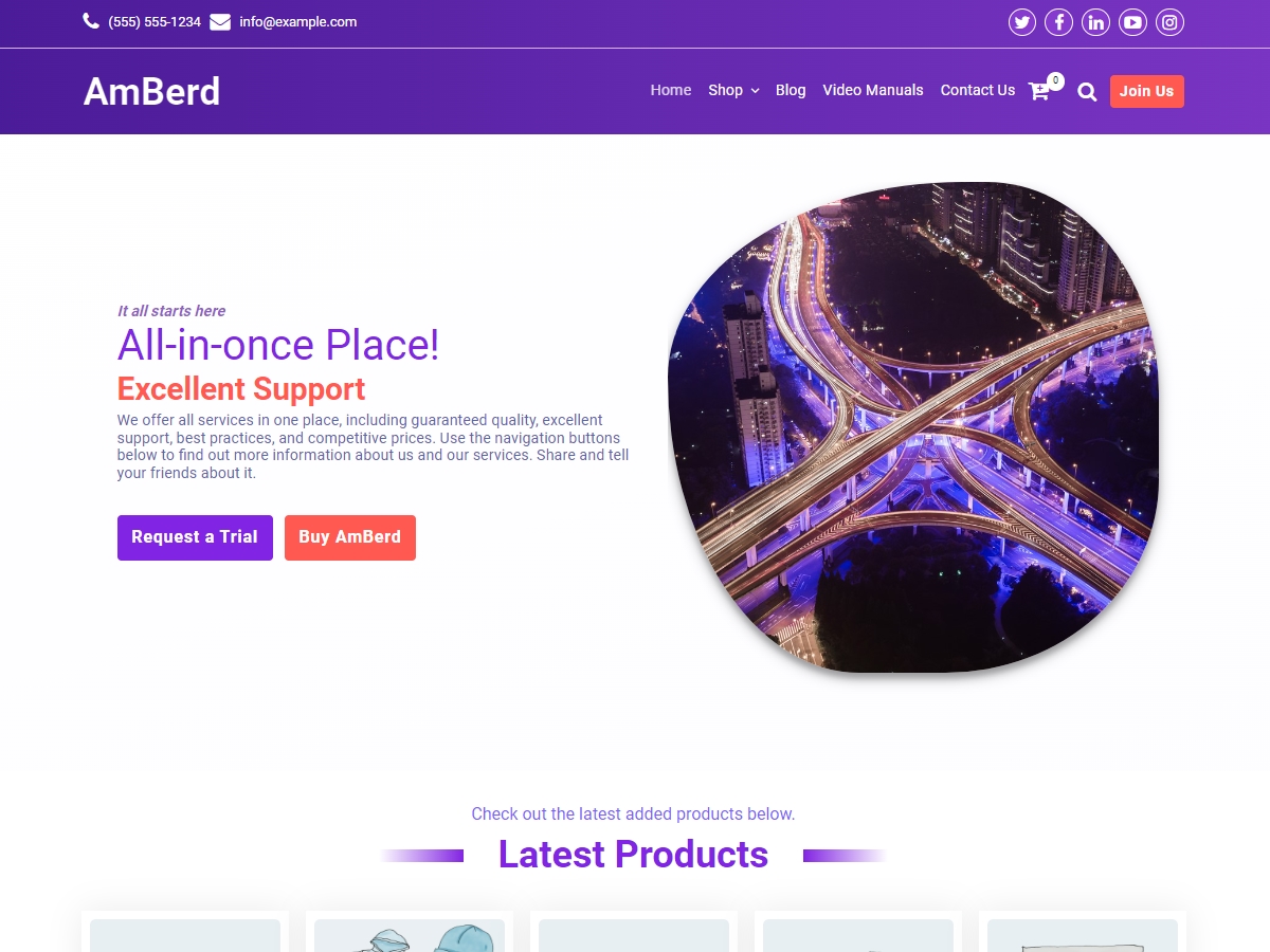 AmBerd – Online Store