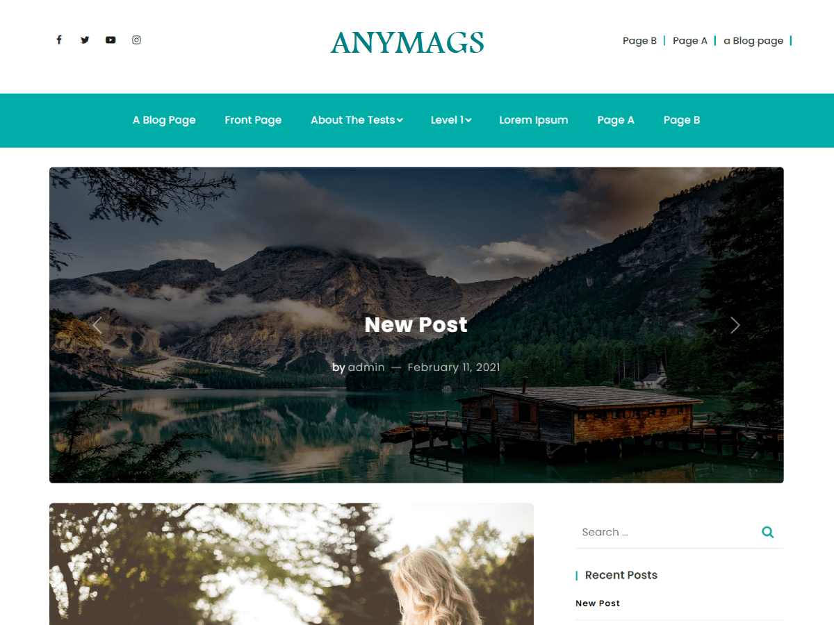 Anymags - Tema WordPress Anymags