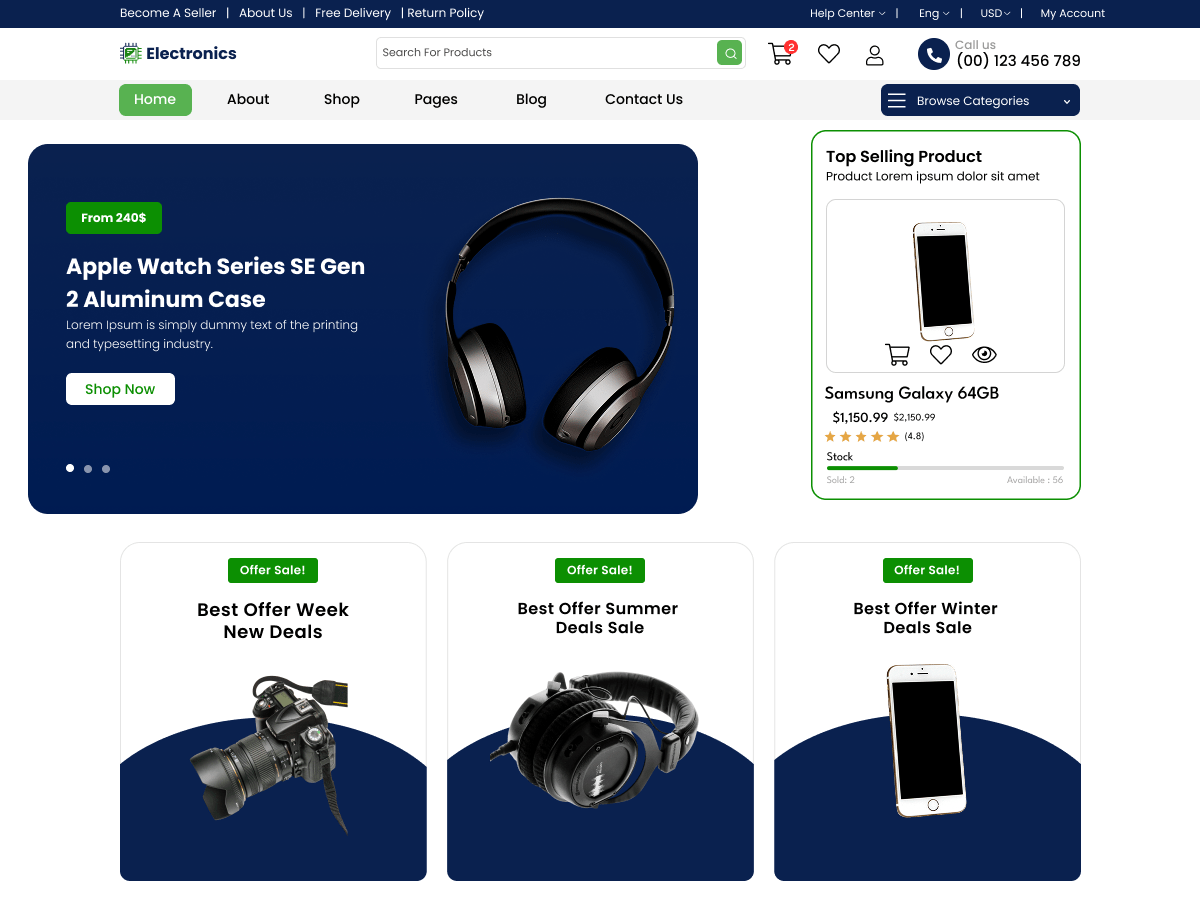 Appliance Ecommerce Store