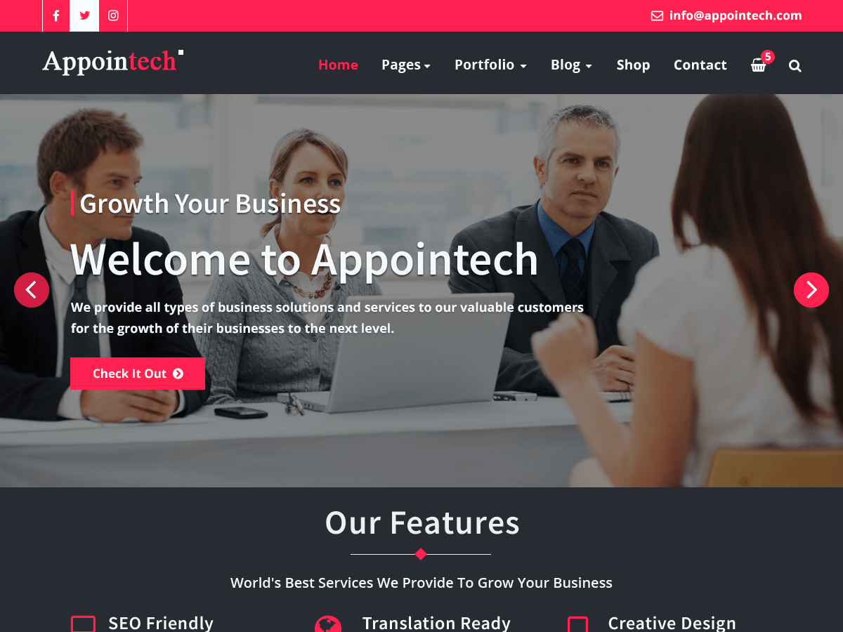 Appointech - Tema WordPress Appointech