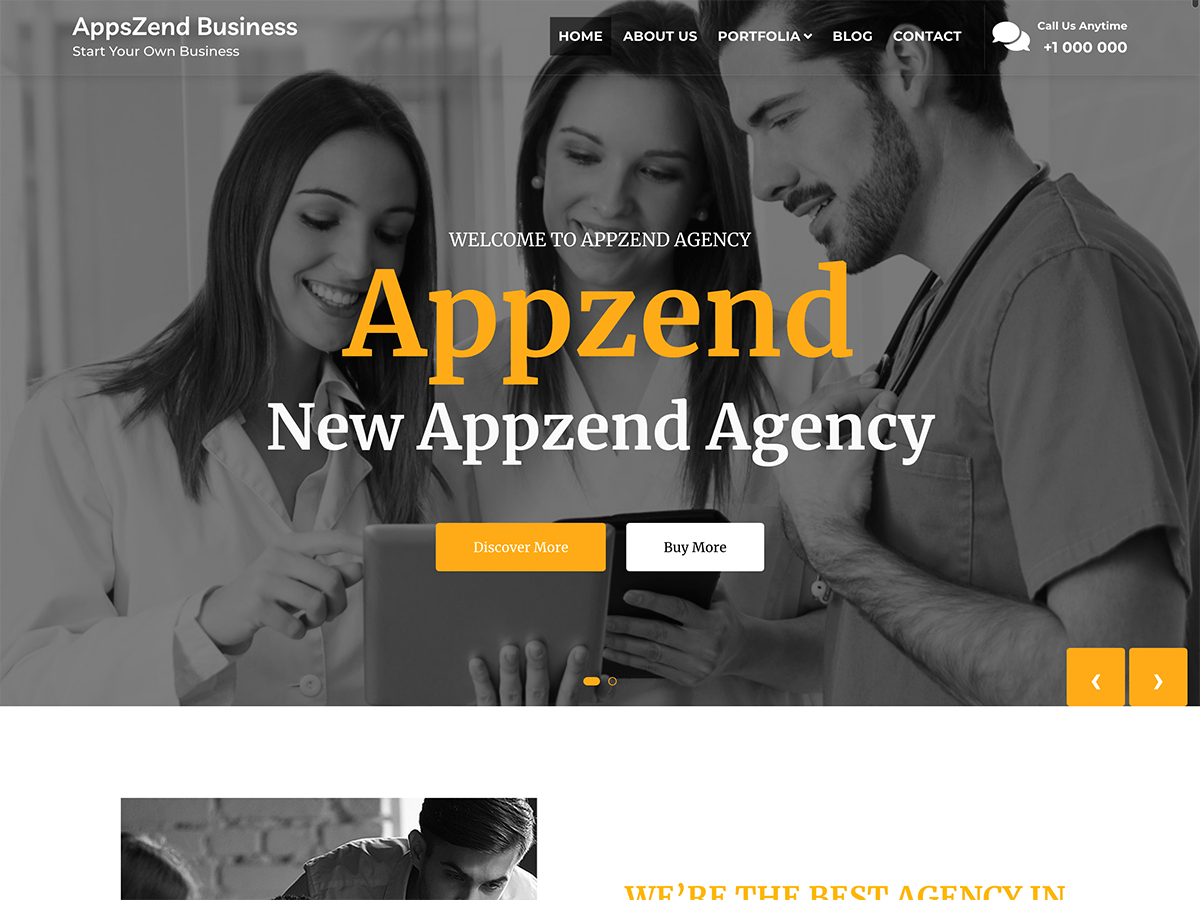Appzend Business - Tema WordPress Appzend Business