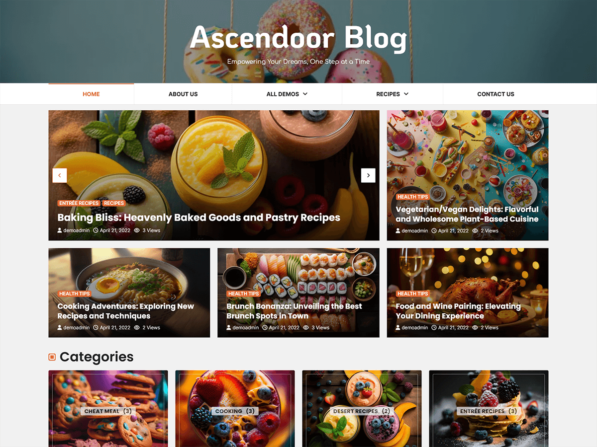 Ascendoor Blog - Tema WordPress Ascendoor Blog