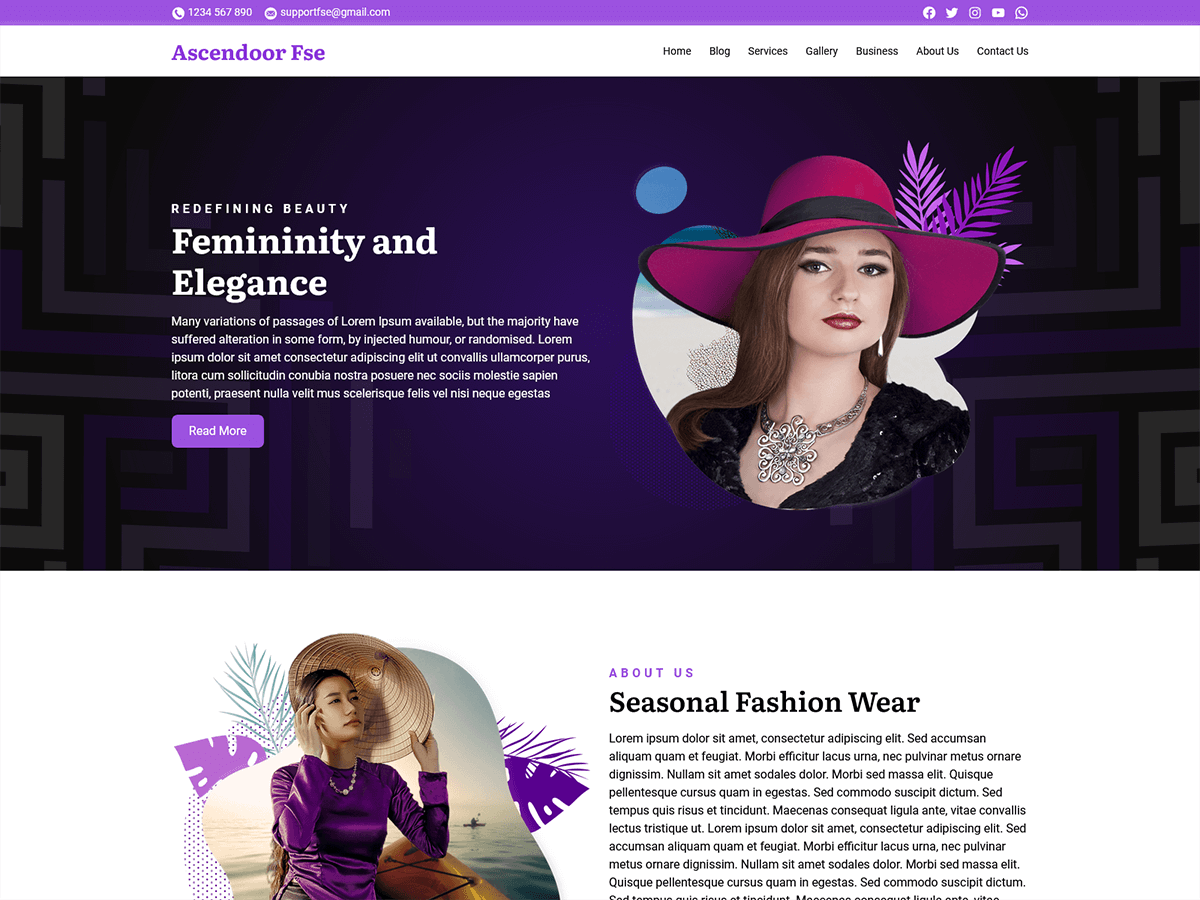 Ascendoor FSE - Tema WordPress Ascendoor FSE