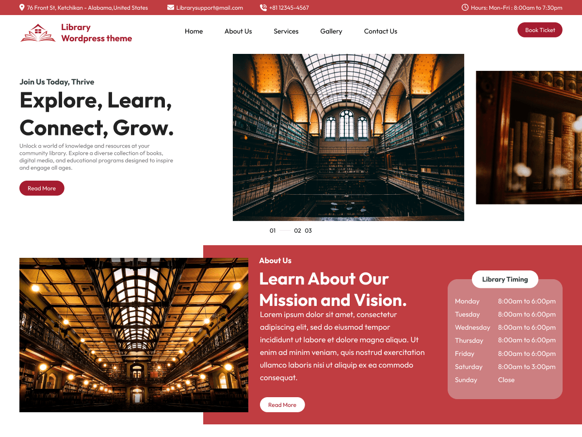 Author Book Writer - Tema WordPress Author Book Writer