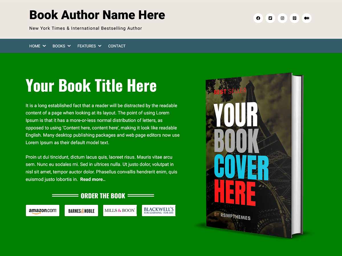 Author Portfolio