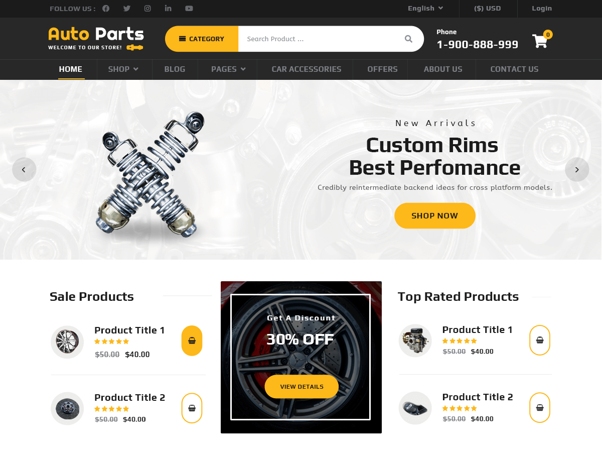 Auto Parts Garage