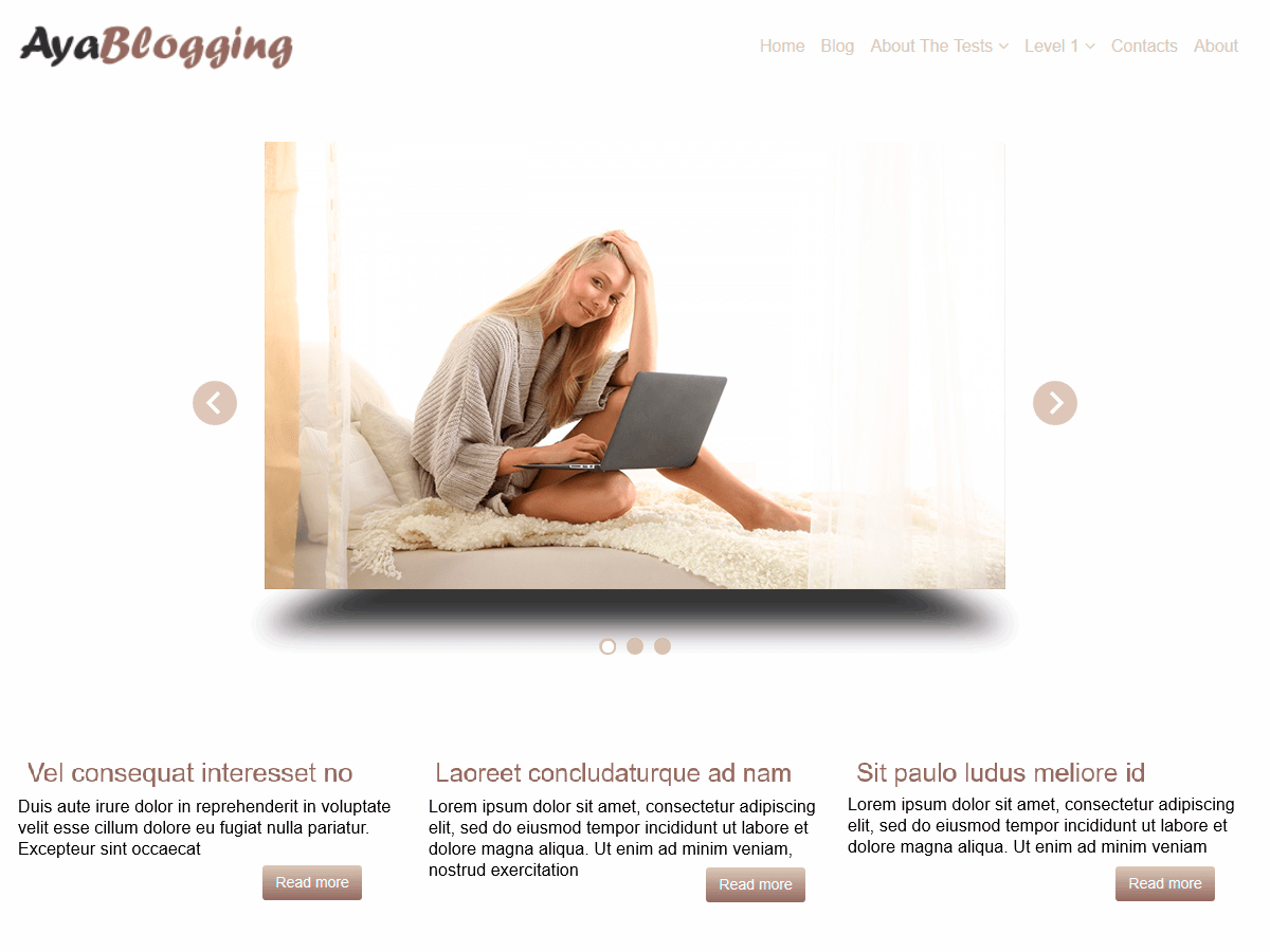 AyaBlogging - Tema WordPress AyaBlogging