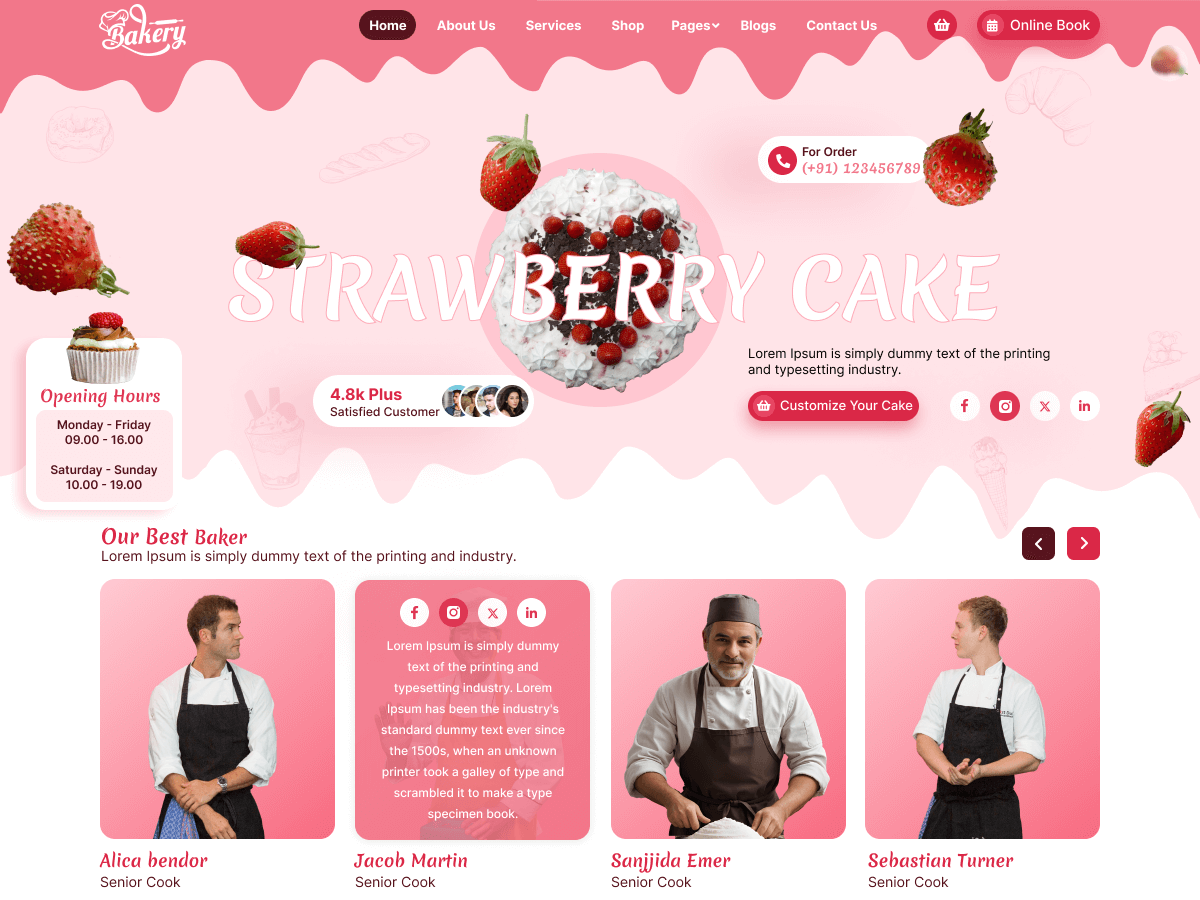 Bakery Elementor