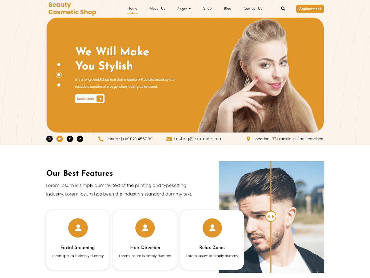 Beauty Cosmetic Shop