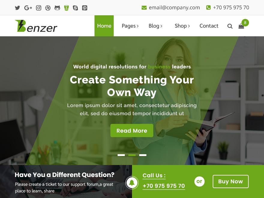 Benzer - Tema WordPress Benzer