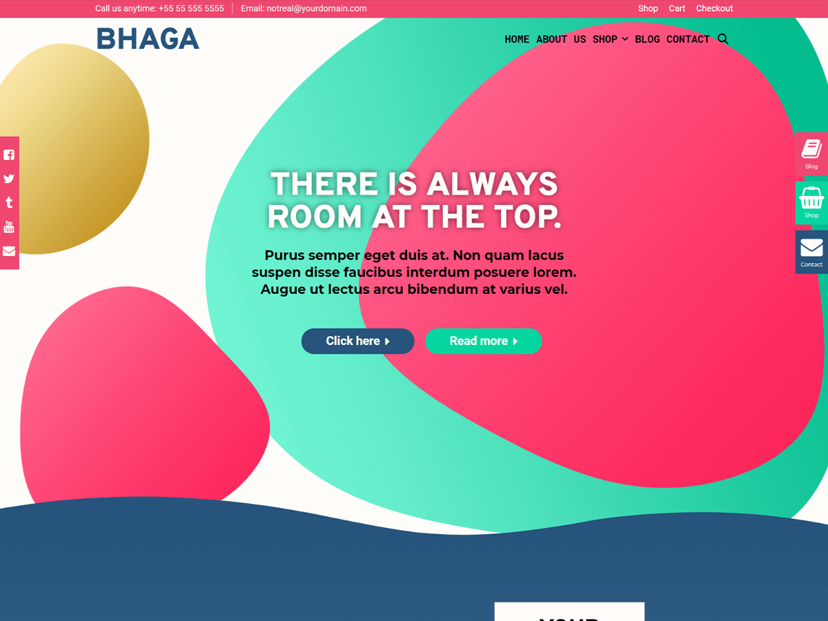 Bhaga - Tema WordPress Bhaga
