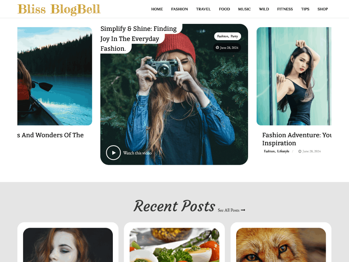 Bliss Blogbell